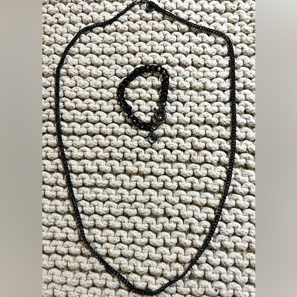 Marc by Marc Jacobs Chain Necklace and Bracelet